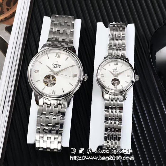 歐米茄OMEGA 蝶飛系列情侶西鐵城機械對表 WSS2083